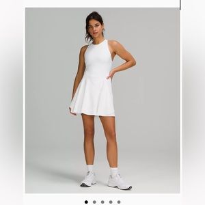 Lululemon Court Crush Tennis Dress White size 0